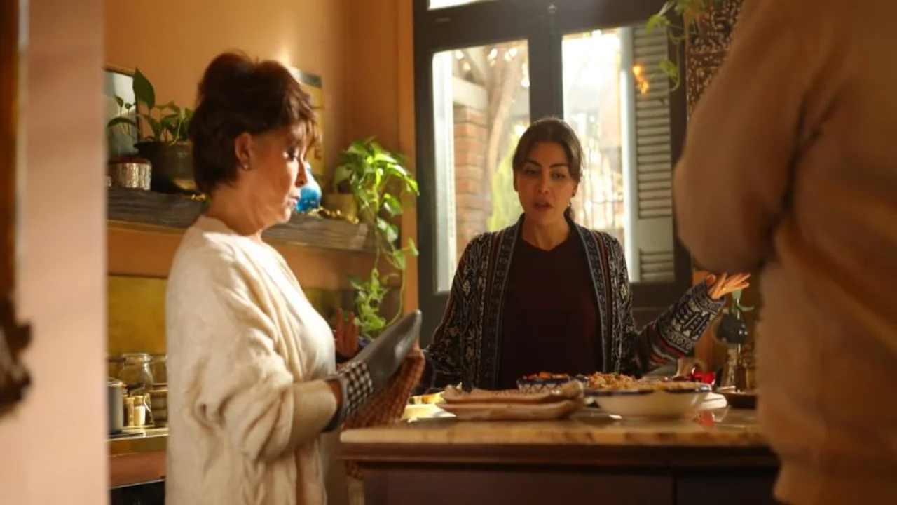 مواجهة نارية بين شهيرة وطارق بعد واقعة الطلاق الغيابي في مسلسل توابع الحلقة 9